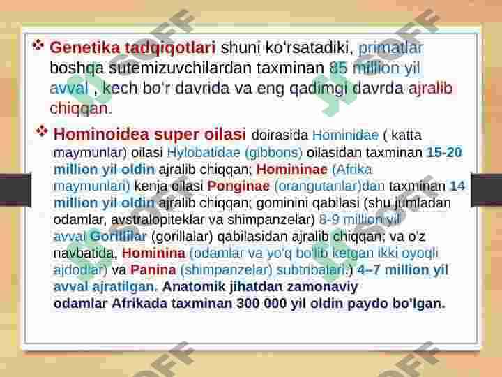 ODAM EVOLYUTSIYASI-DASTLABKI ODAMLAR 7