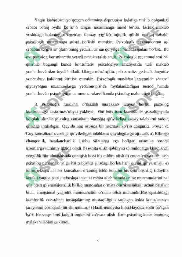 RUH PSIXOLOGIK MUAMMO SIFATIDA VA UNING YECHIMI 7