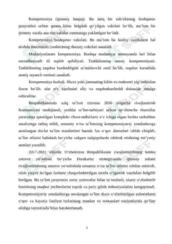 MTTda kompetentsiya tushunchasi va uning mohiyati 7