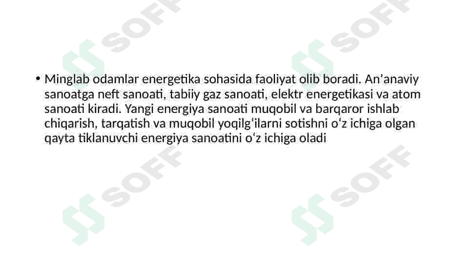 Energetik resurslarni qazib olishni mamlakatimizdagi ekologiyaga ta’siri 7