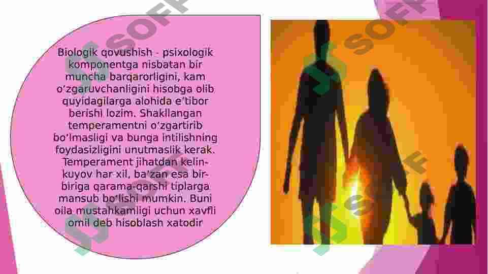 Shaxs yetukligi va oilaviy munosabatlarni ko`rinishi 7