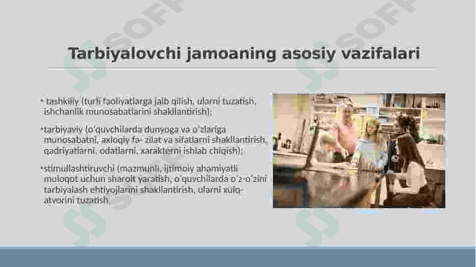 Jamoa tarbiya obyekti va subyekti sifatida 7
