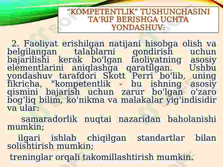 Pedagogik kompetentlikning tuzilishi va mazmuni 7