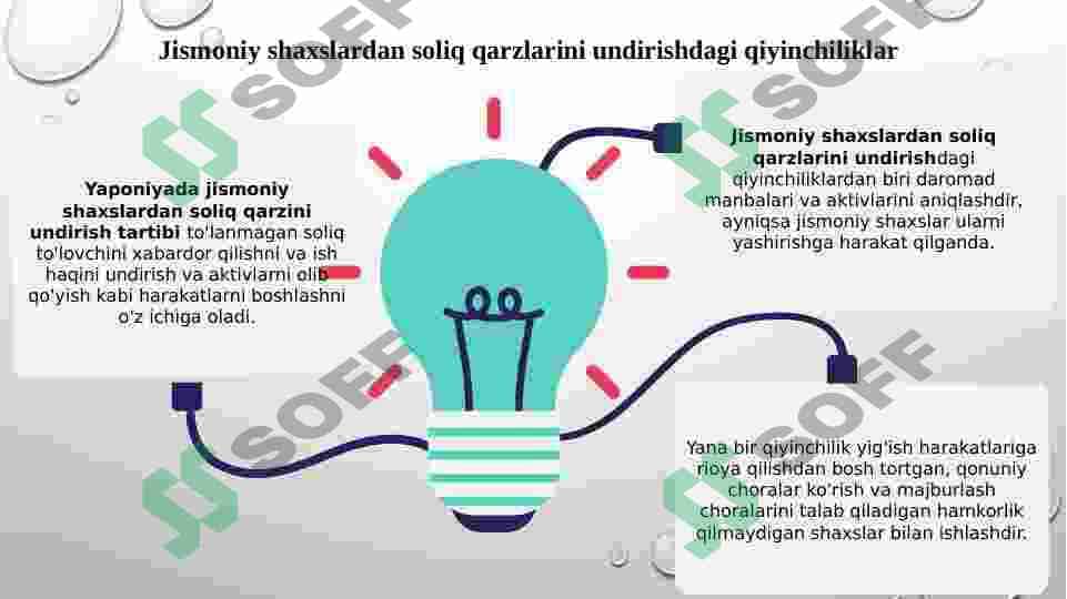 Yaponiyada soliq qarzini undirish tartibi. 7