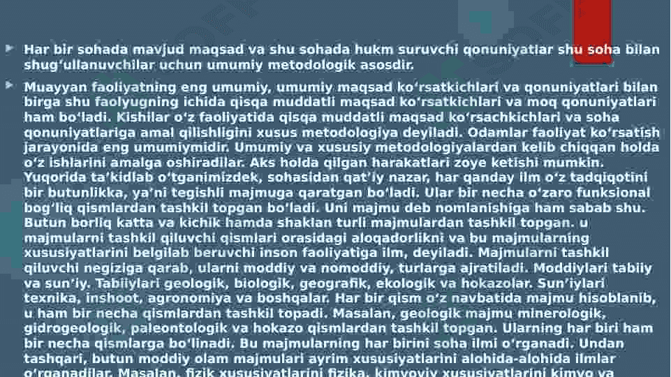 Eksperimental rejalar 7