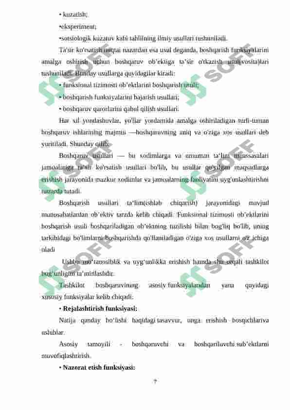 Psixologiyada boshqaruvning tutgan oʻrni 7