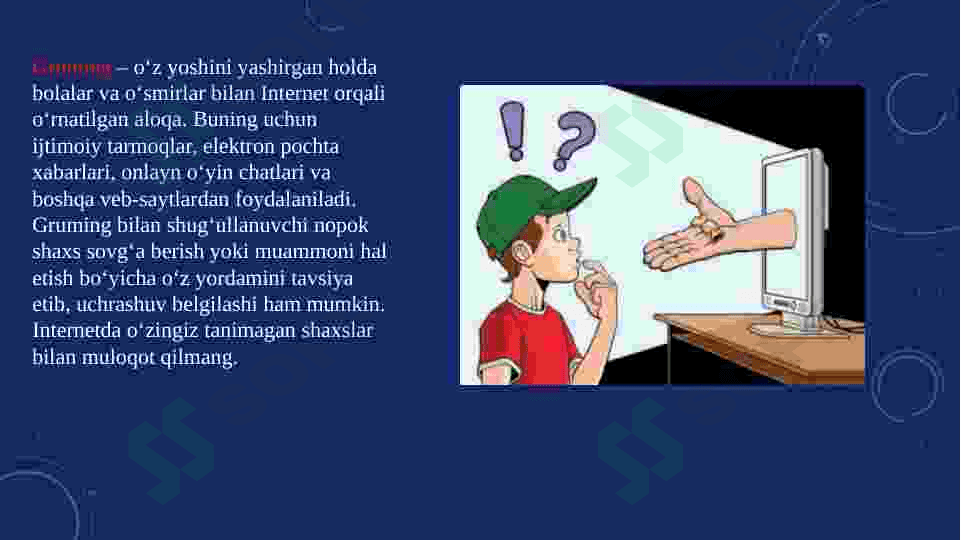 Internet xavf-xatarlari va ulardan saqlanish 8