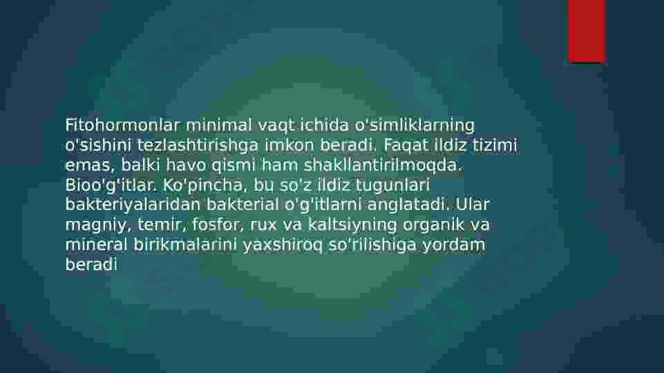 Mikroorganizmlar ishtirokida bioo'g'it ishlab chiqarish 8