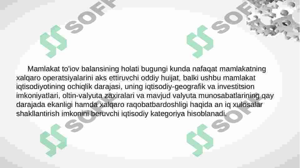 Xalqaro moliya 8