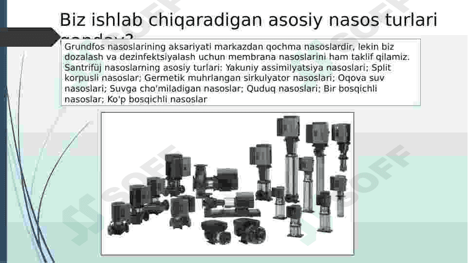 GRUNDFOS NASOSLAR. 8