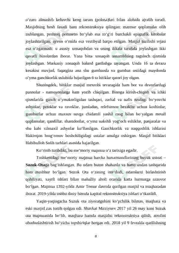 Ziyoratgohlar 8