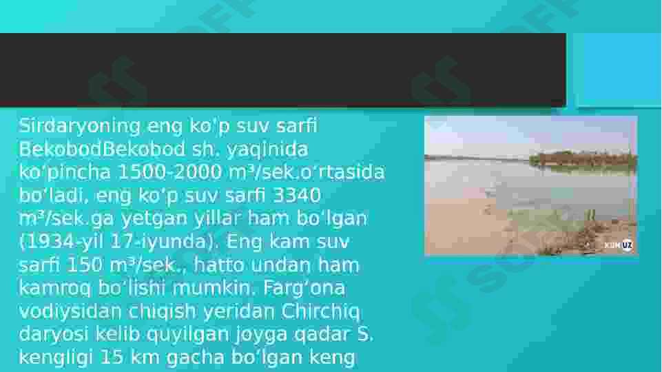 Sirdaryo daryosi 8