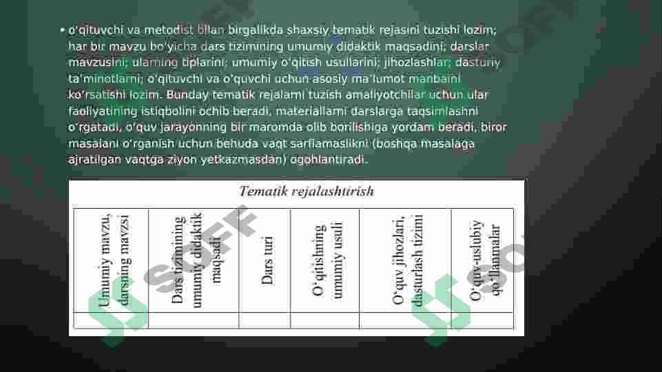Informatika Darsida O’zi O’qitadigan Dasturlardan Foydalanish 8