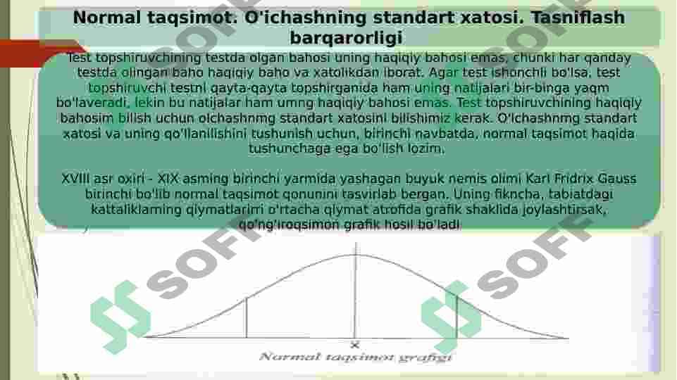 ISHONCHLILIK. TESTNI YARATISH 8