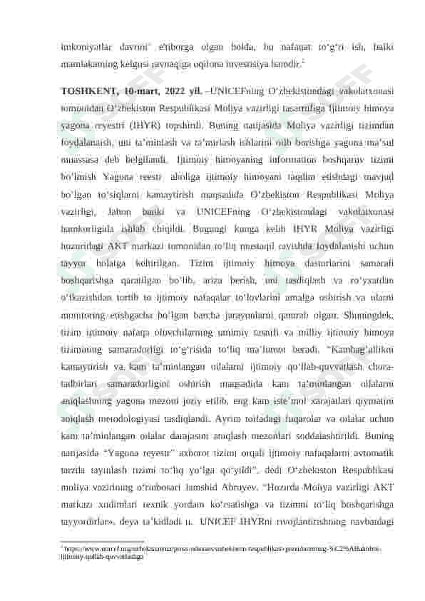 O`zbekistonda aholini ijtimoiy himoyalash tizimi va davlatning ijtimoiy siyosati 8