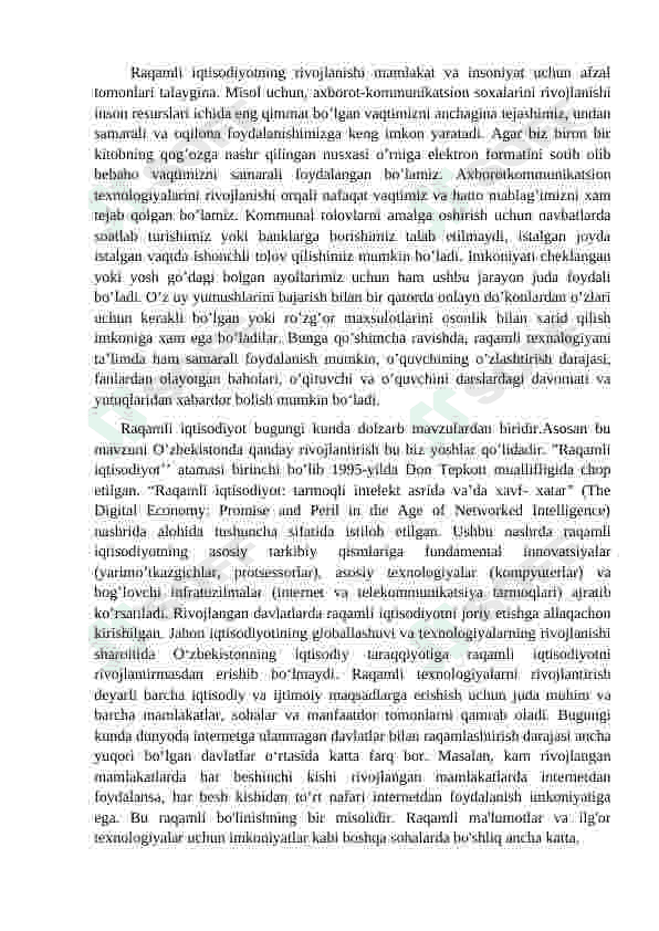 Global raqamli bozorda raqobat holati tahlili 8