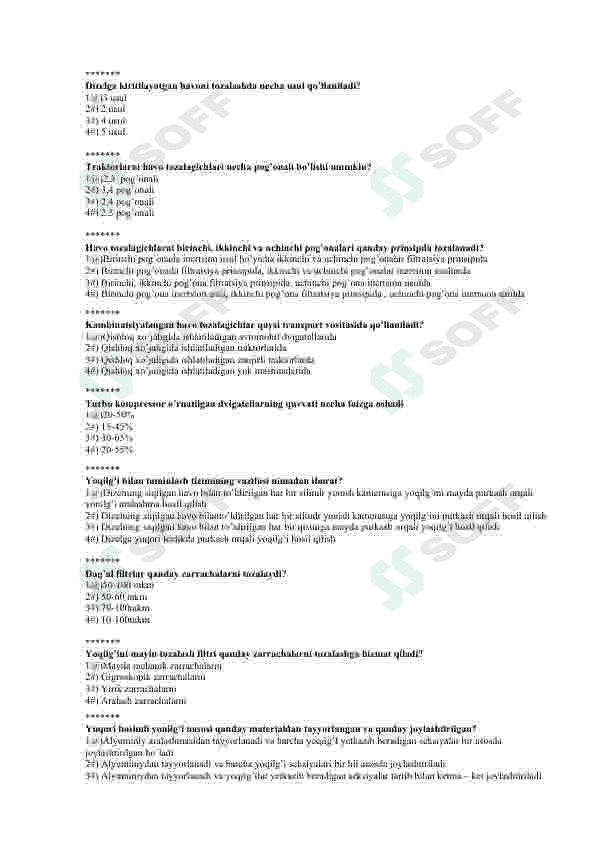 Traktorlar va QXM konstruksiyalari 8