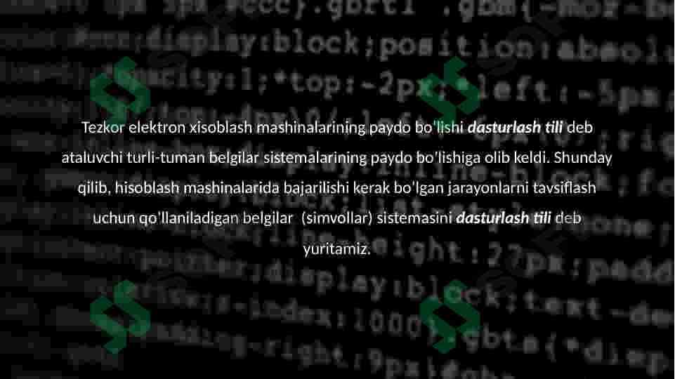Umumta’lim maktablarida dasturlash tillari 8