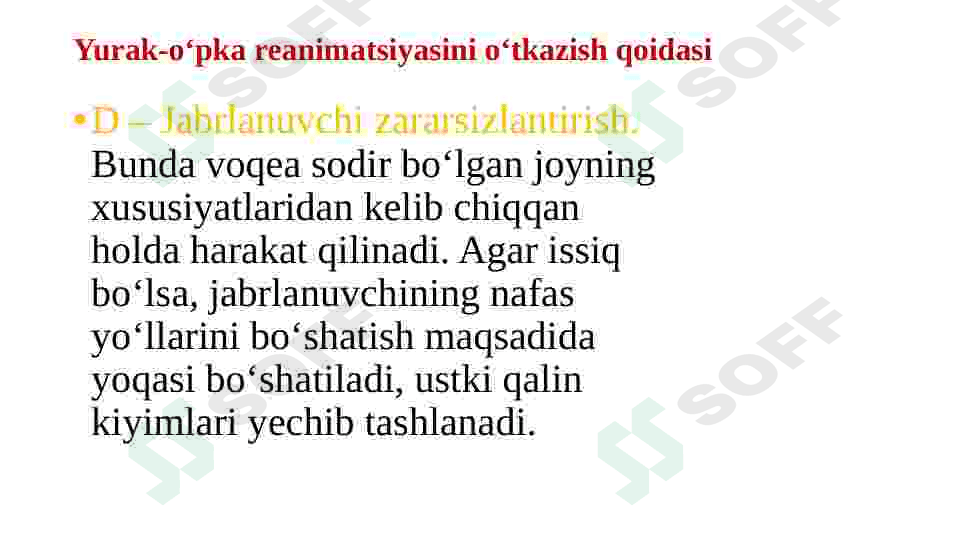 Reanimatsiya asoslari 8