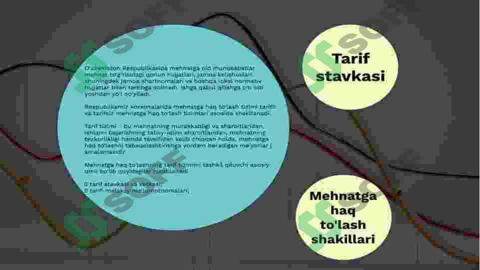Mehnat va ish haqini hisobga olish 8