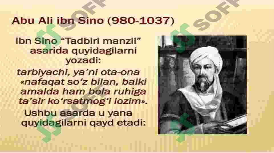 Oilani o'rganishda sharqona qarashlar 8