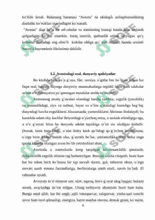 "Avesto"dagi ta'limiy axloqiy qarashlarning pedagogik mohiyati 8