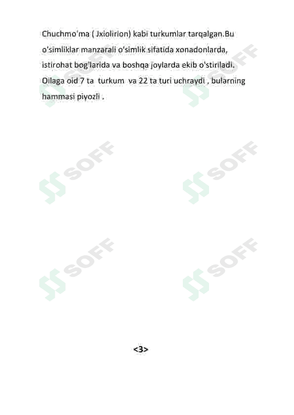 Nargisnamolar qabilasi 8