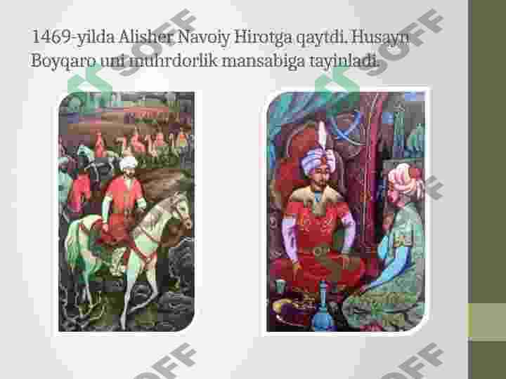 Alisher Navoiy-g’azal mulkining sultoni 8