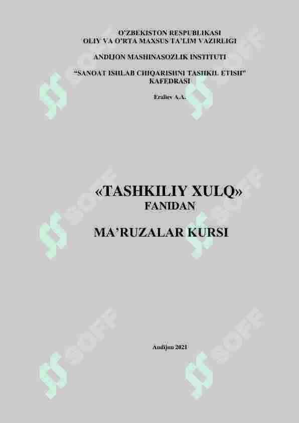 Tashkiliy Xulq Oʻquv Majmuaviy Qoʻllanma 4