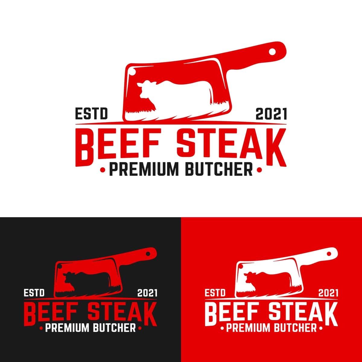 Sigir ramzi tushirilgan go'sht pichog'i, qassoblar uchun mos keladigan qassob deli mol go'shti | Meat knife with symbol cow suitable butchers butchery deli beef 1