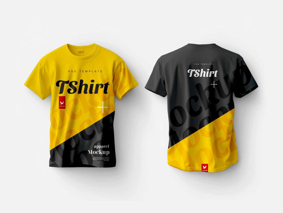 Klassik futbolka maketining realistik 3D versiyasi mukammal mos keladi | Classic t shirt mockup realistic 3d perfect fit 1
