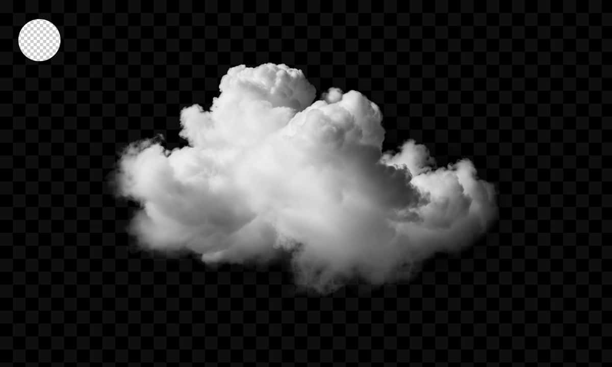 Oq bulutlar shaffof fonda ajratilgan | White clouds isolated transparent background 1