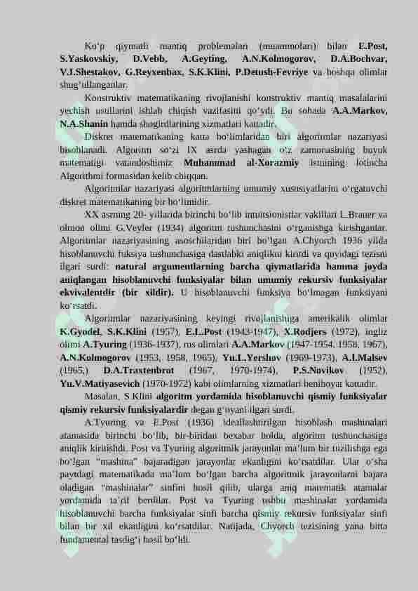 Diskret tuzilmalar Mantiq Matematikasi 4