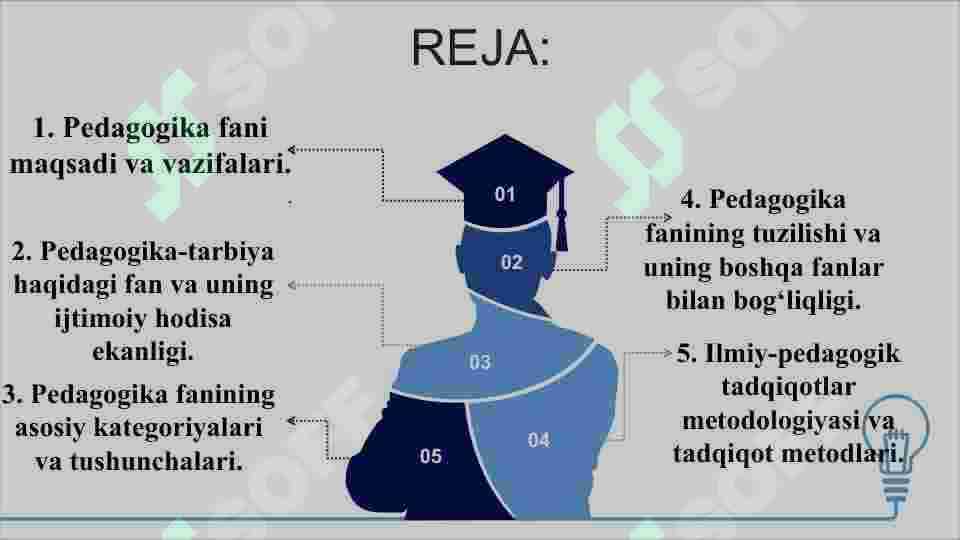 Pedagogika fani, uning predmeti, metodologiyasi, ilmiy-tadqiqot metodlari. 2