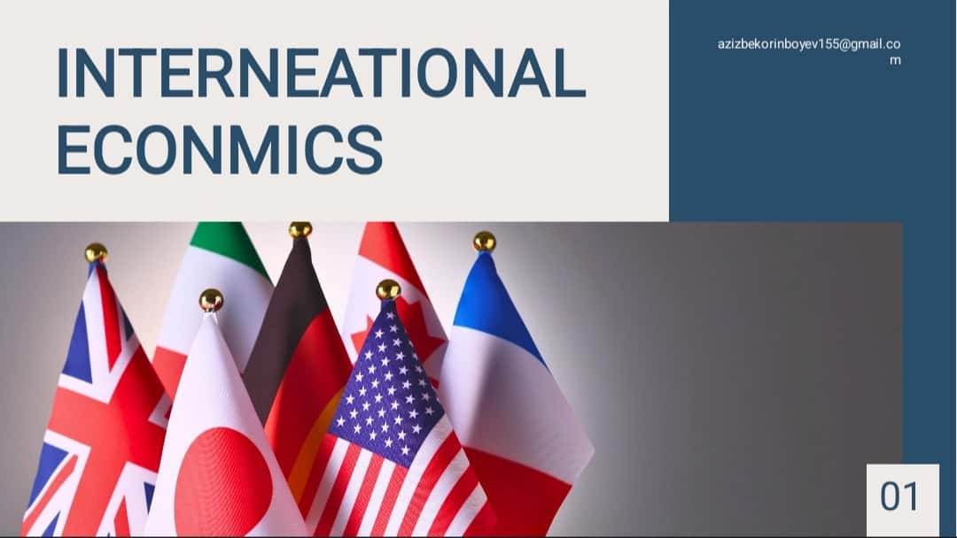 International economy 1