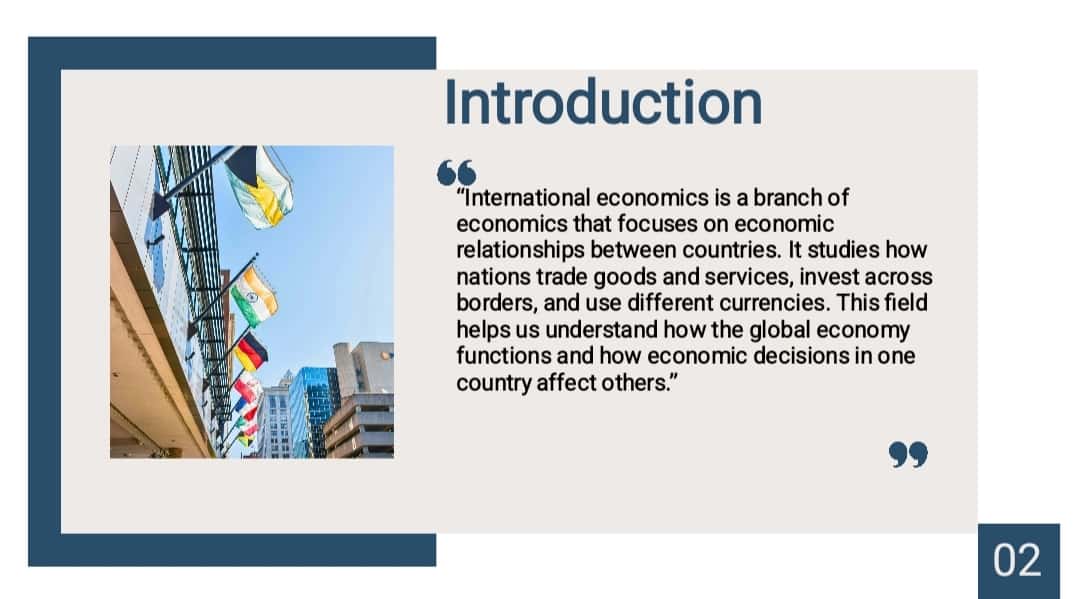 International economy 2