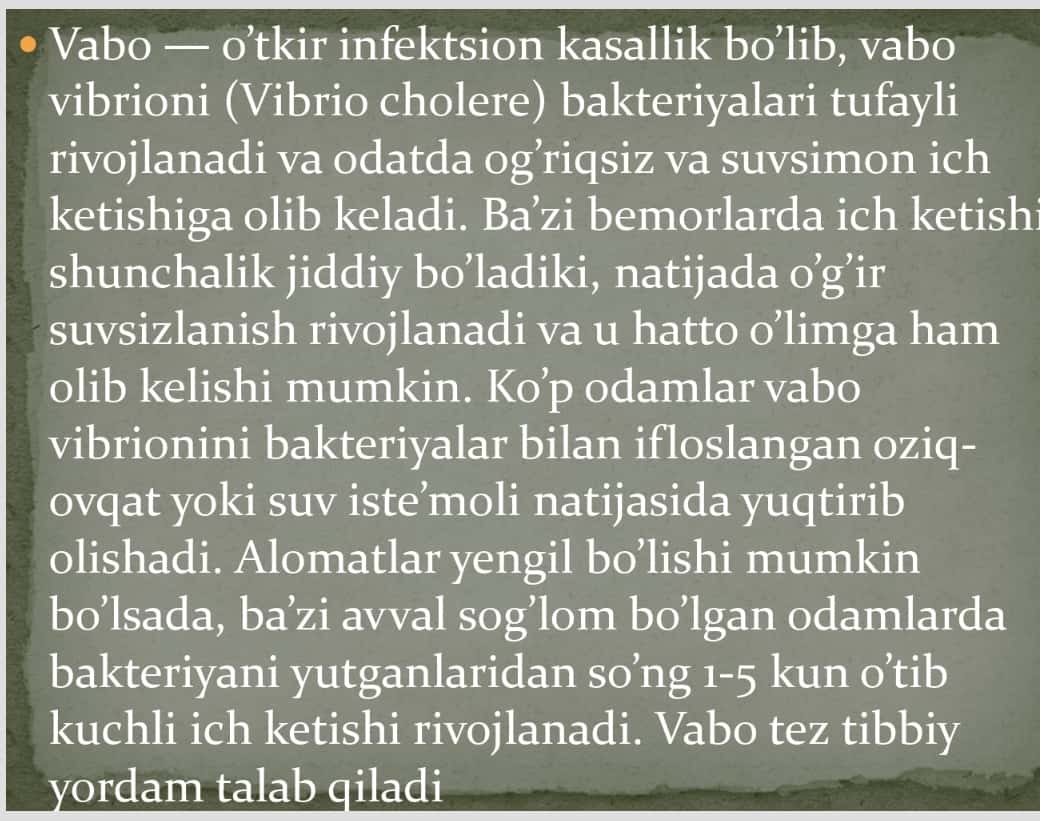 Ichak infeksiyasi 1