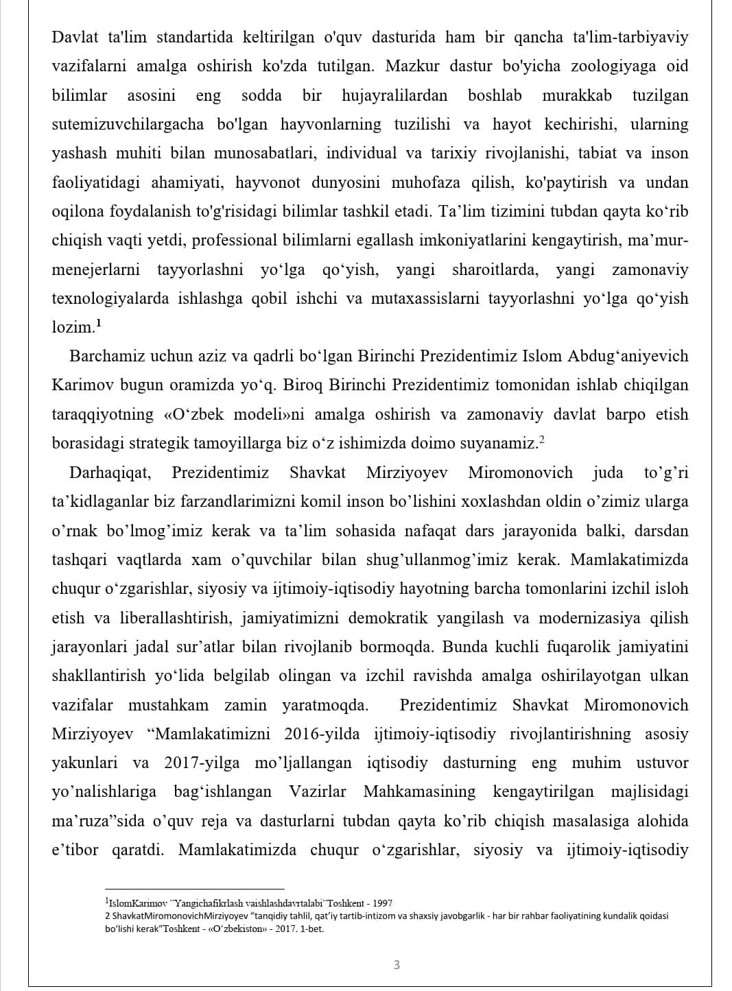 “O’zbekiston Qizil kitobiga kiritilgan sut emizuvchilar  va ularni muhofazaqilish” 1