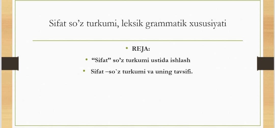 Ona tili-o’qish savodxonligi va uni o’qitish metodikasi 1