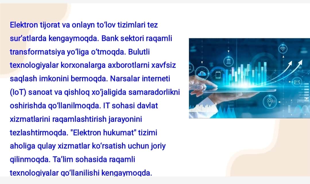 Raqamli iqtisodiyotda IT sektori 1