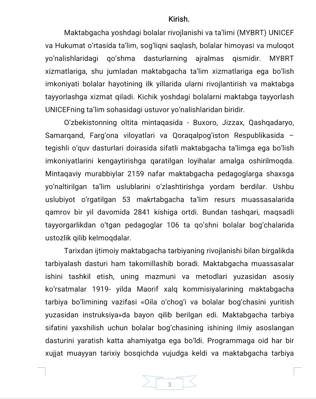 Maktabgacha ta’limda tarbiya berish usullari va vositalari 1