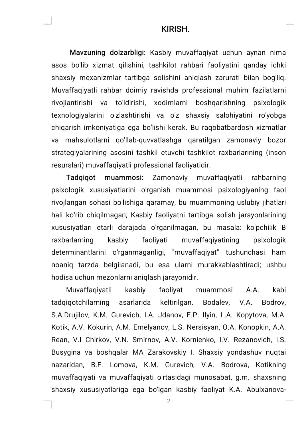 Raxbarlik psixologiyasi 1