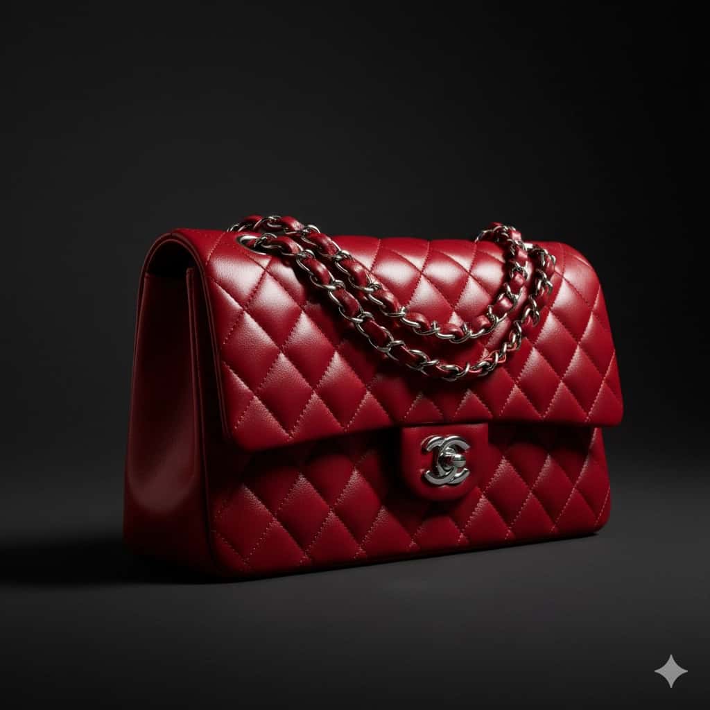Chanel qizil sumka 1