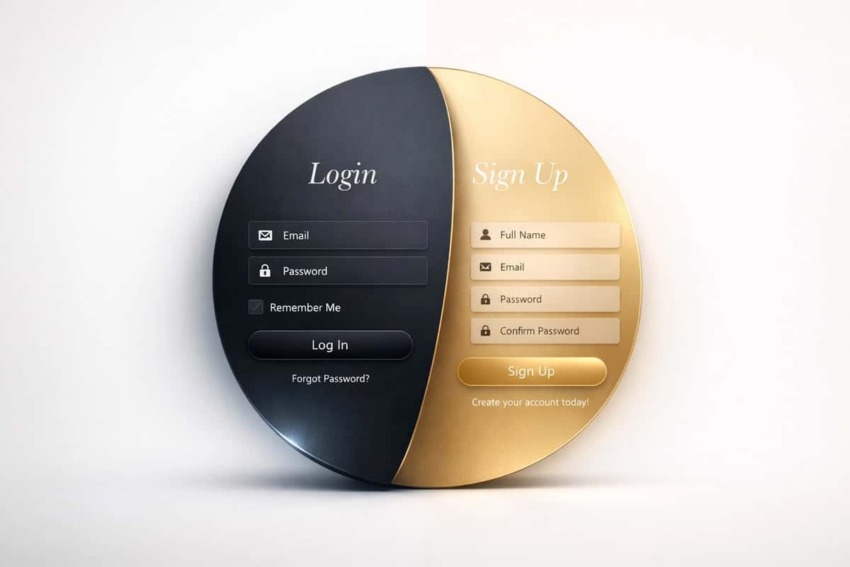 Web dizayn | Login va Registration 2