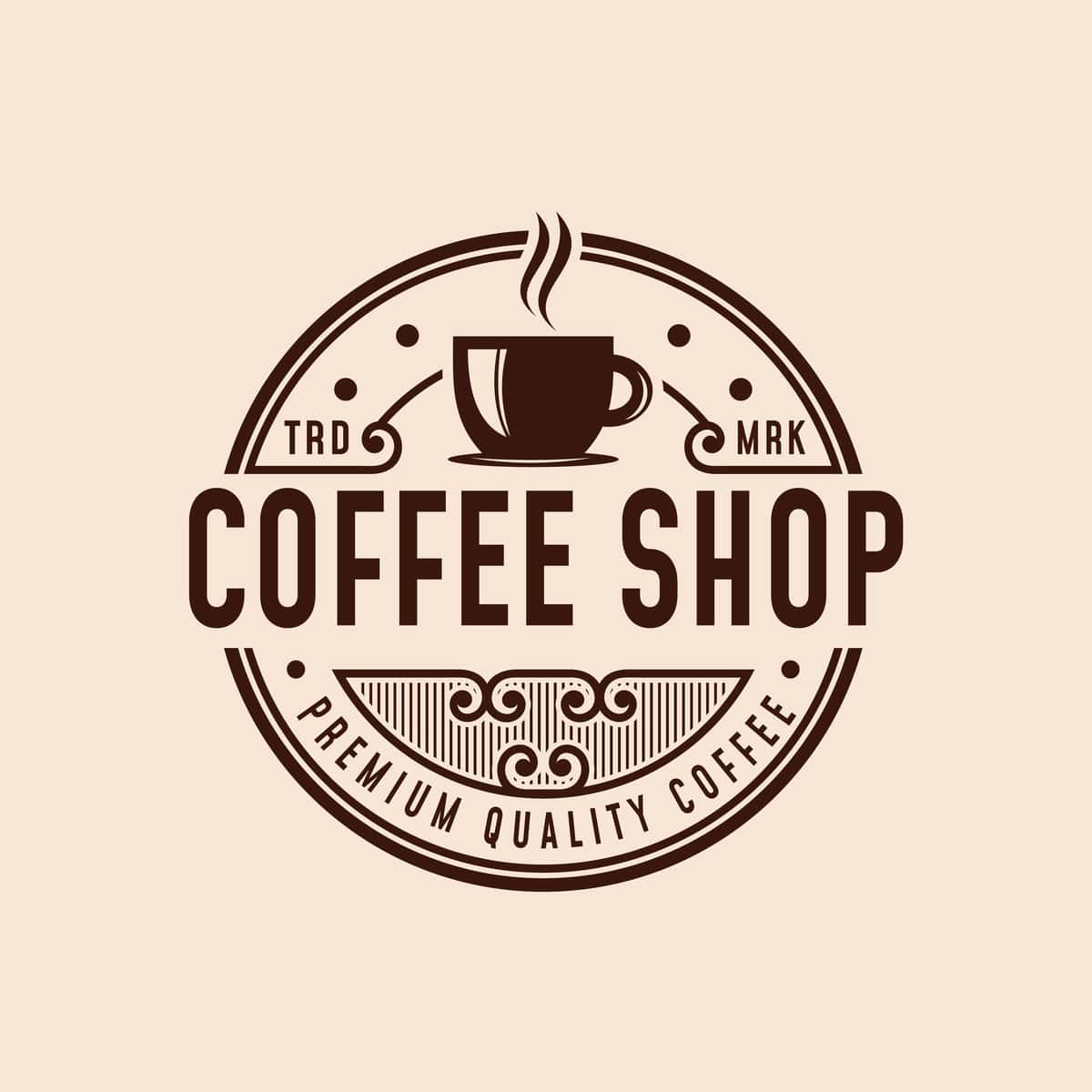 Qahva vintage logotipi dizayni kofe do'koni | Coffee vintage logo design isnpiration coffee shop 1