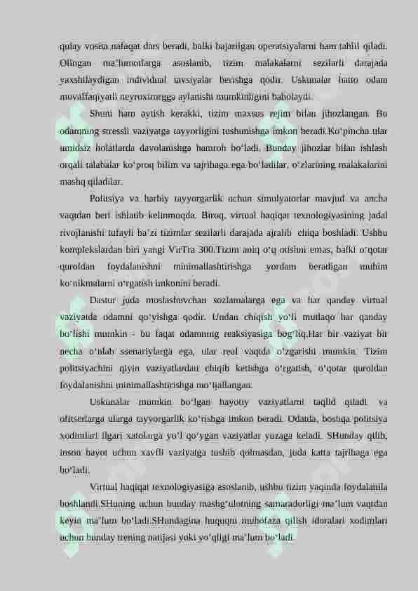 RAQAMLI IQTISODIYOTDA VIRTUAL VA TO‘LDIRILGAN REALLIK TEXNOLOGIYALARI 4