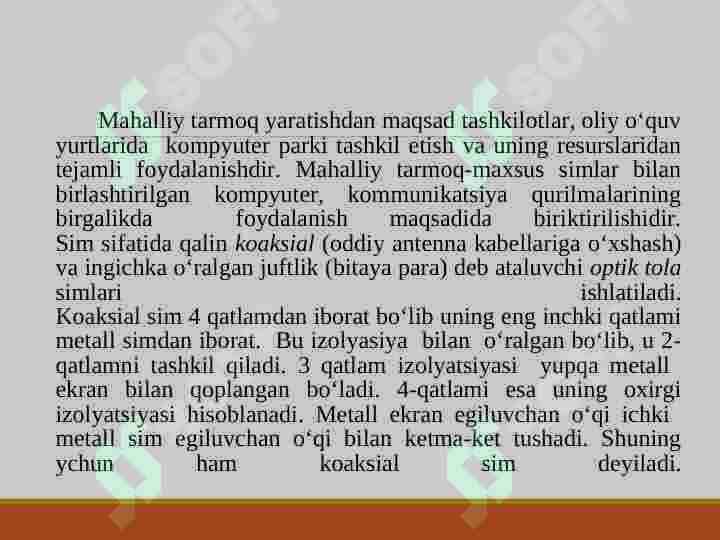 Kompyuter tarmoqlarining geografik joylashuvi 4
