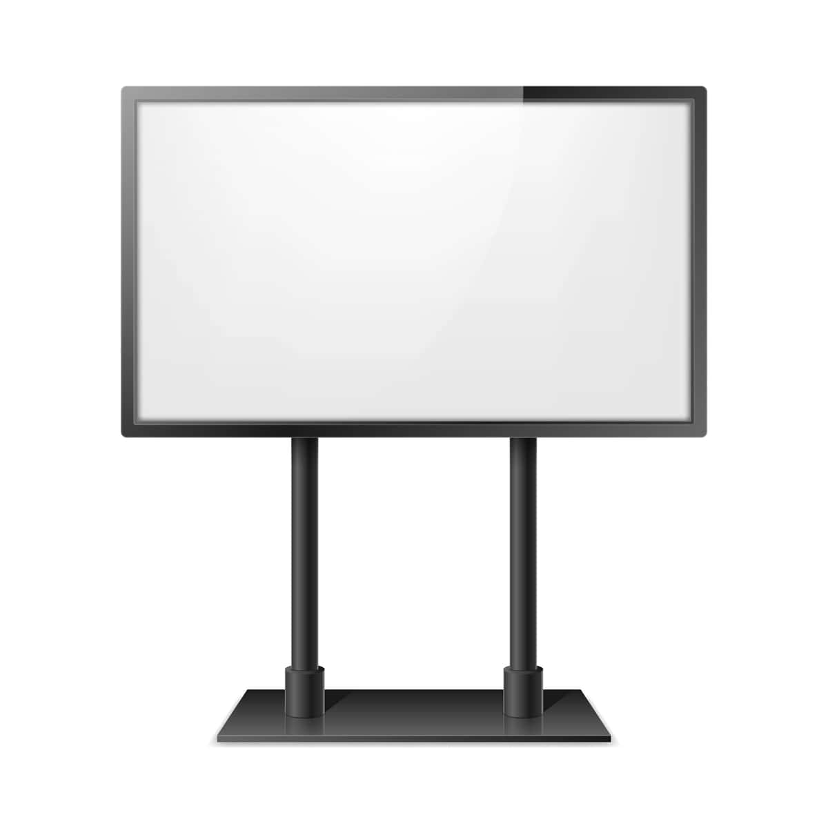 Haqiqiy shahar formatidagi reklama taxtasi | Lightbox layout signboard advertising realistic city format billboard 1