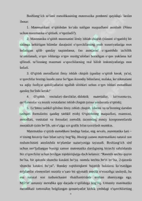 3-sinf o‘quvchilariga vaqtga doir masalalarni yechishni o‘rgatishda didaktik o‘yinlardan foydalanish 6