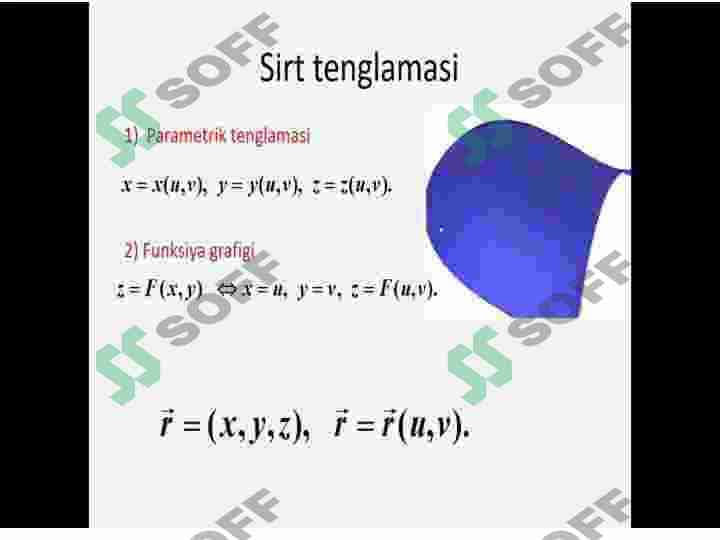 Sirt integrallari 2